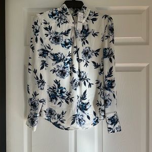 Long sleeve blouse from White House Black Market.